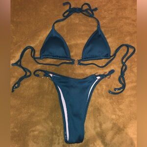 SHEIN Cute Teal Bikini